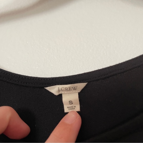 Gently used J. Crew Long Sleeve Dropped Waist Casual Dress - Picture 5 of 5